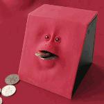 Касичка Дъвчи пари